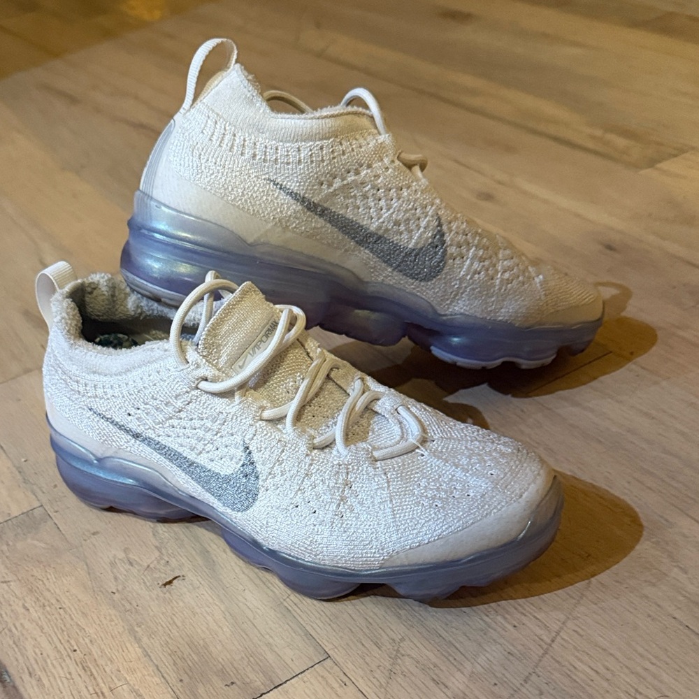 Nike Air VaporMax 2023 Flynit Phantom White Shoes FD3148-002 Women Size 5.5